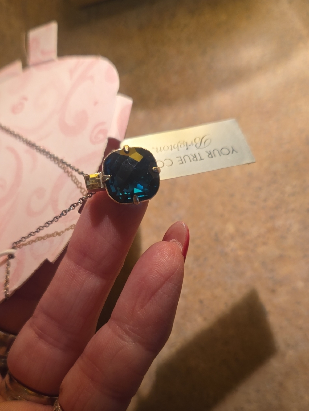 New Brighton "Your True Color" Emerald Necklace - Picture 8 of 12